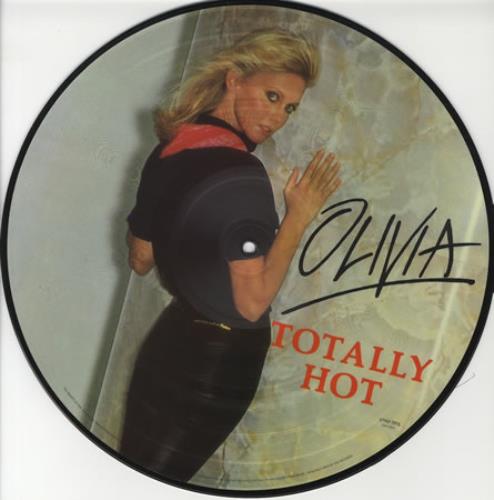 Olivia Newton John Totally Hot UK picture disc LP (vinyl picture
